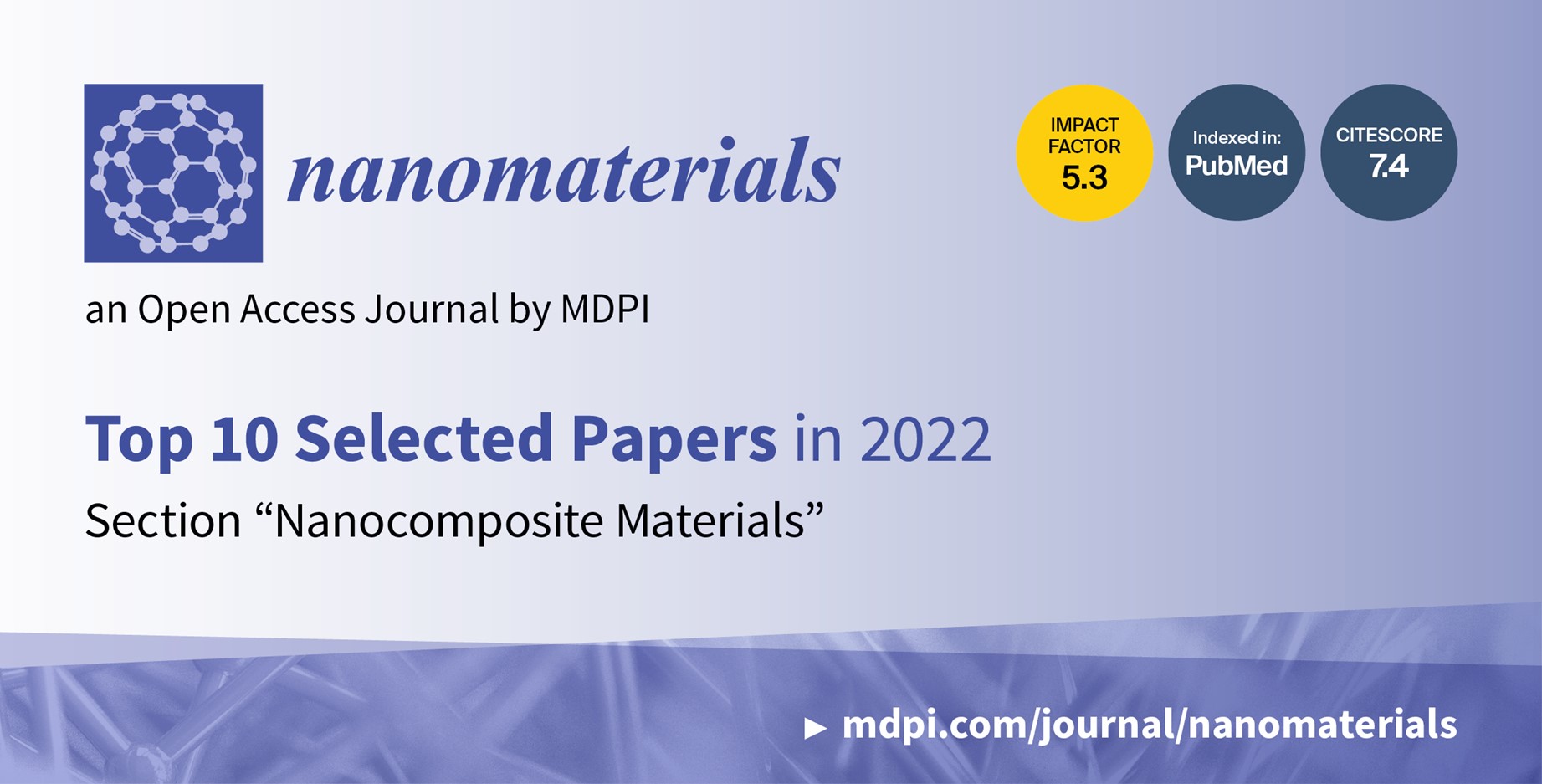 Nanomaterials | Top 10 Selected Papers in 2022 in the Section “Nanocomposite Materials”