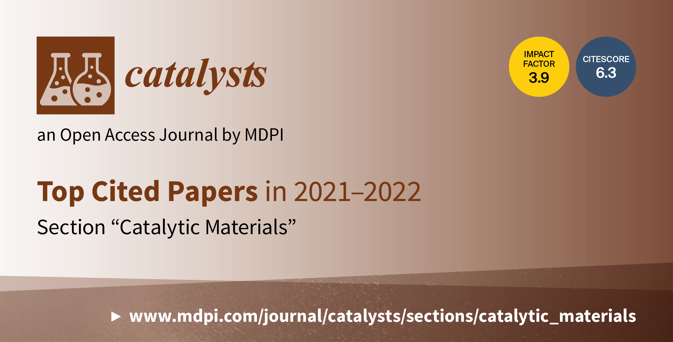 Catalysts | Top Cited Papers in 2021–2022 in the Section “Catalytic Materials”