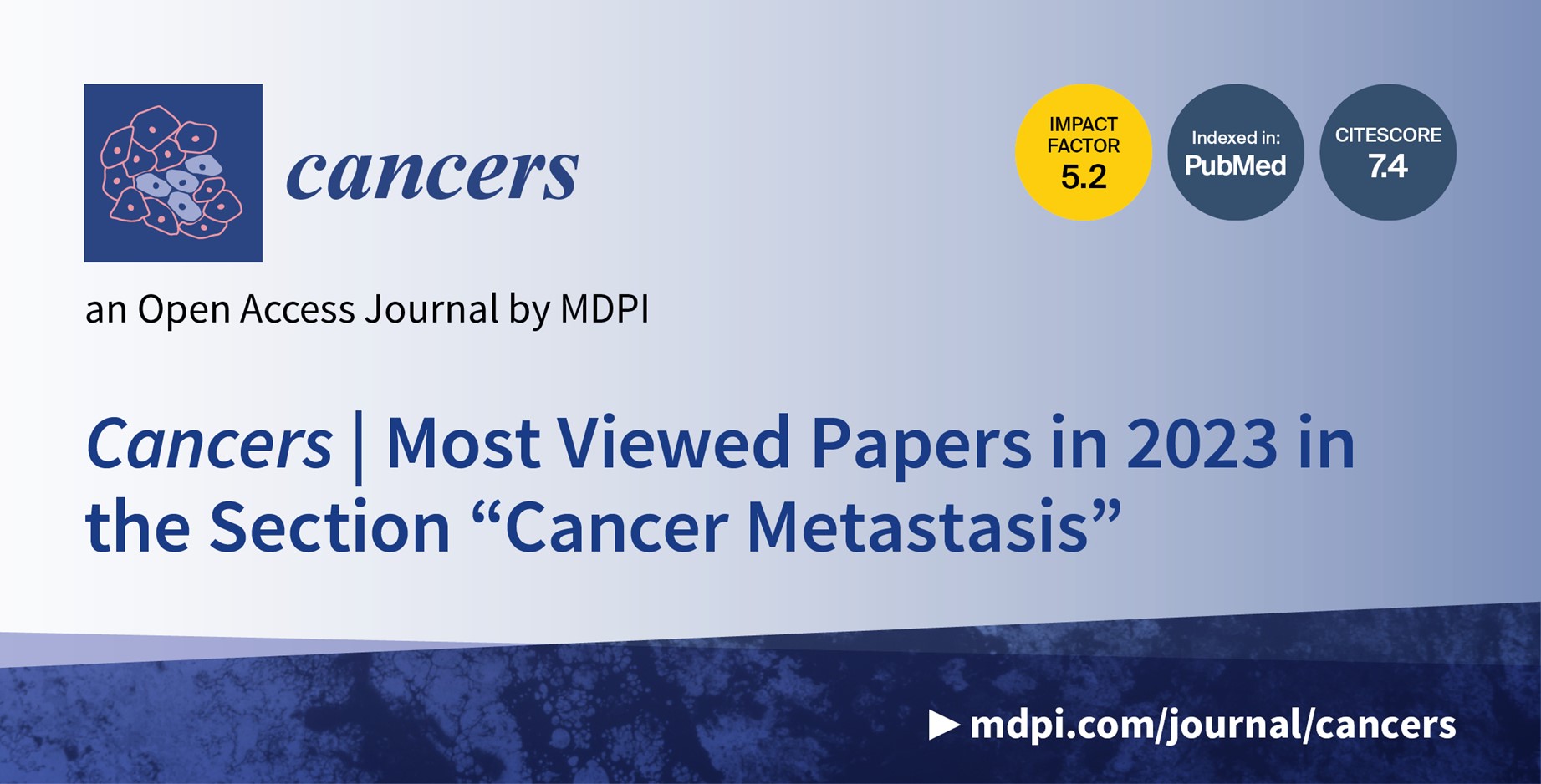 Cancers | Most Viewed Papers in 2023 in the Section “Cancer Metastasis”