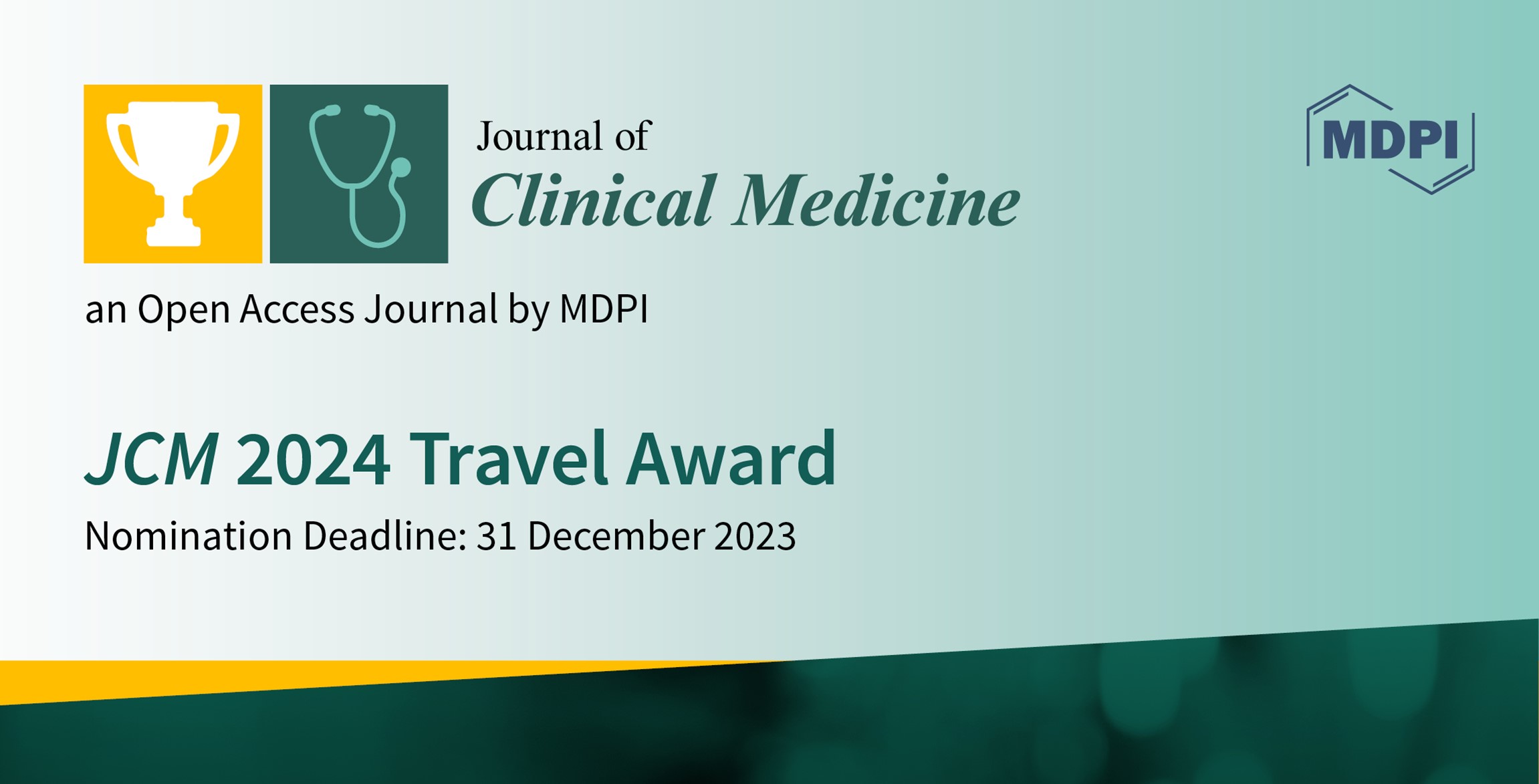 JCM 2024 Travel Award—Open for Applications