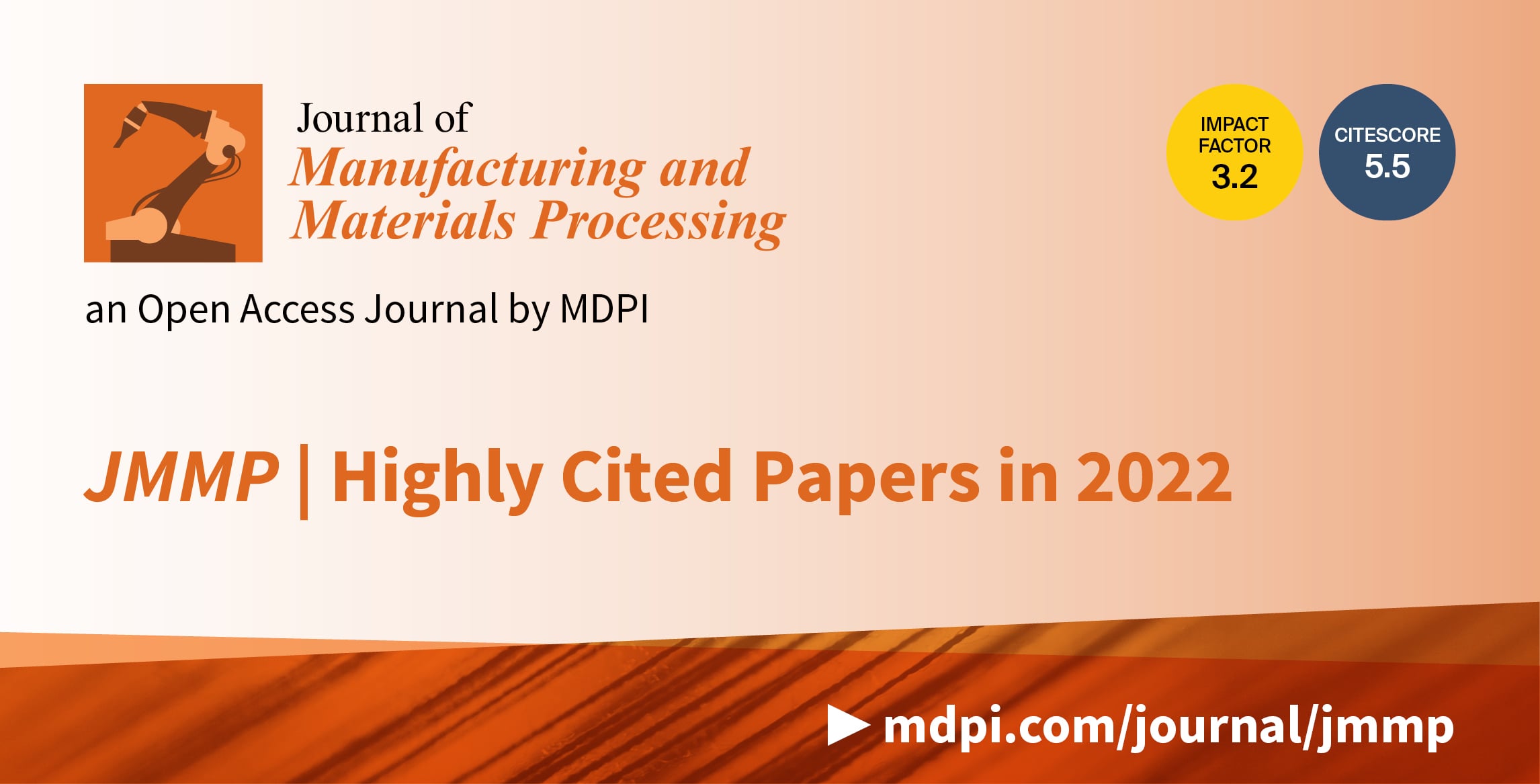 Journal of Manufacturing and Materials Processing | Highly Cited Papers in 2022