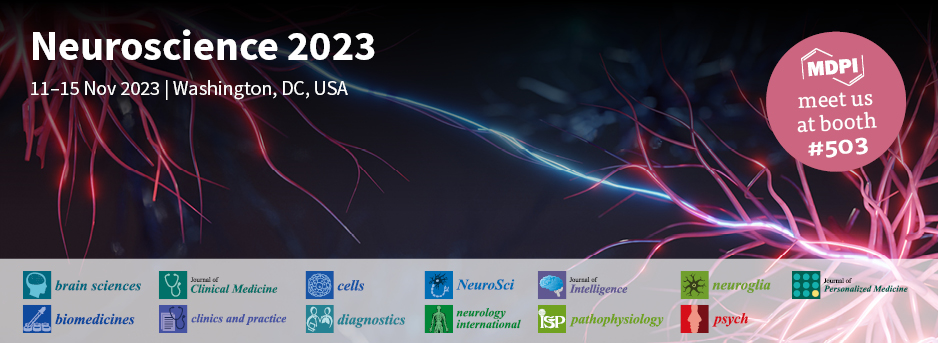 Meet Us at Neuroscience 2023, 11–15 November 2023, Washington, DC, USA