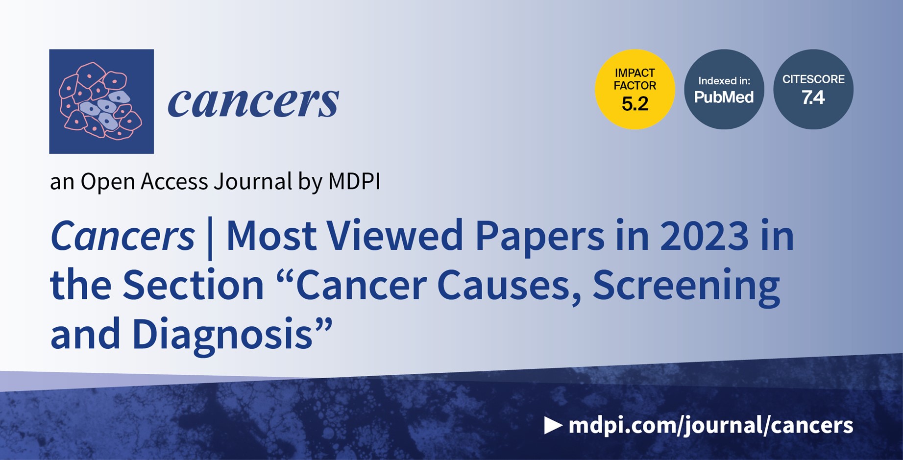 Cancers | Most Viewed Papers in 2023 in the Section “Cancer Causes, Screening and Diagnosis”