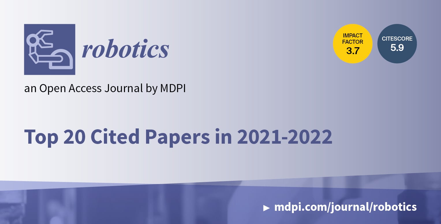 Robotics | Top 20 Cited Papers in 2021–2022