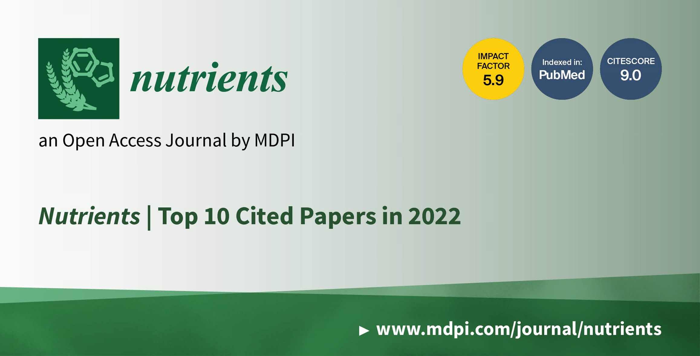 Nutrients | Top 10 Highly Cited Papers in 2022