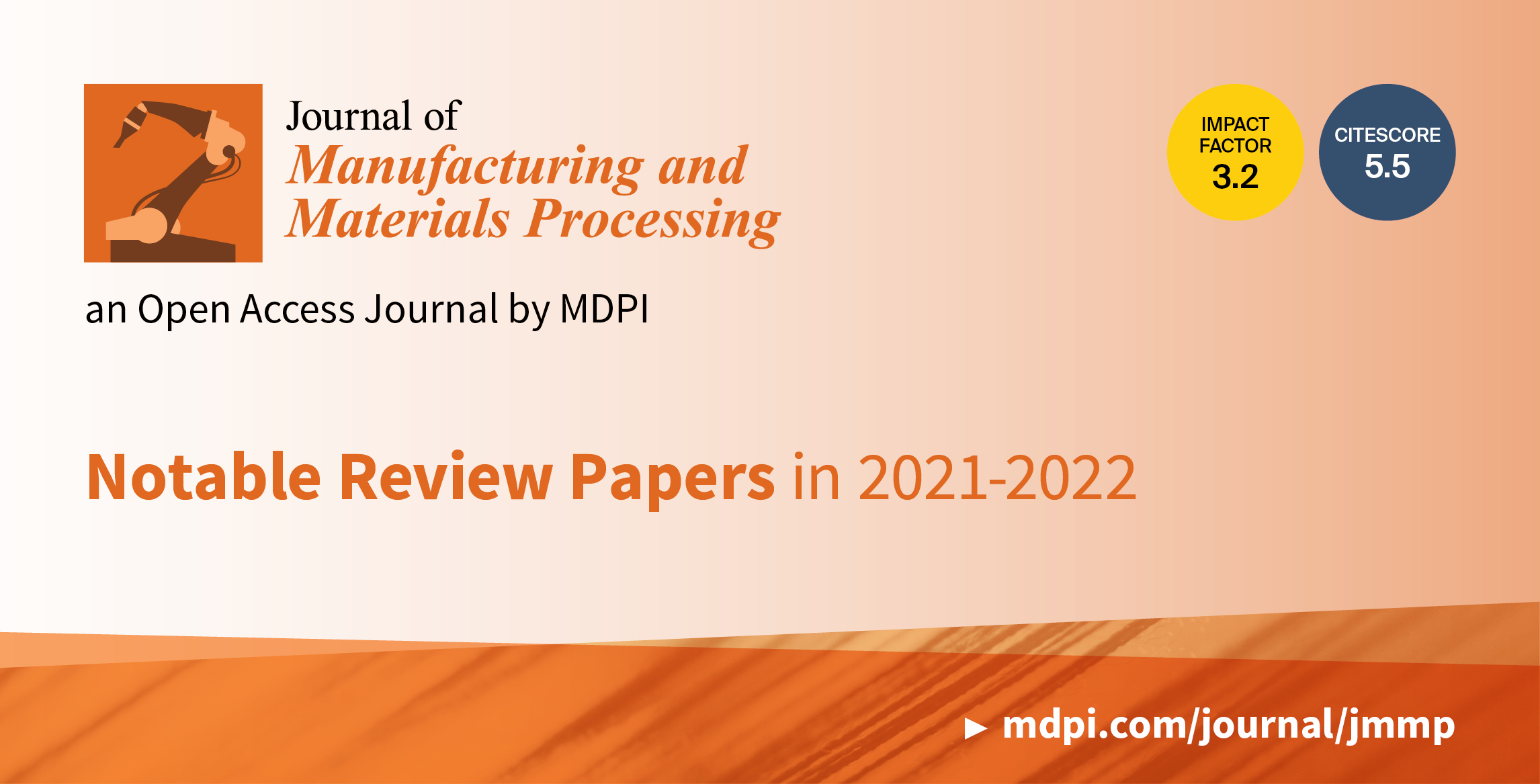 <em>Journal of Manufacturing and Materials Processing </em>| Notable Review Papers in 2021–2022