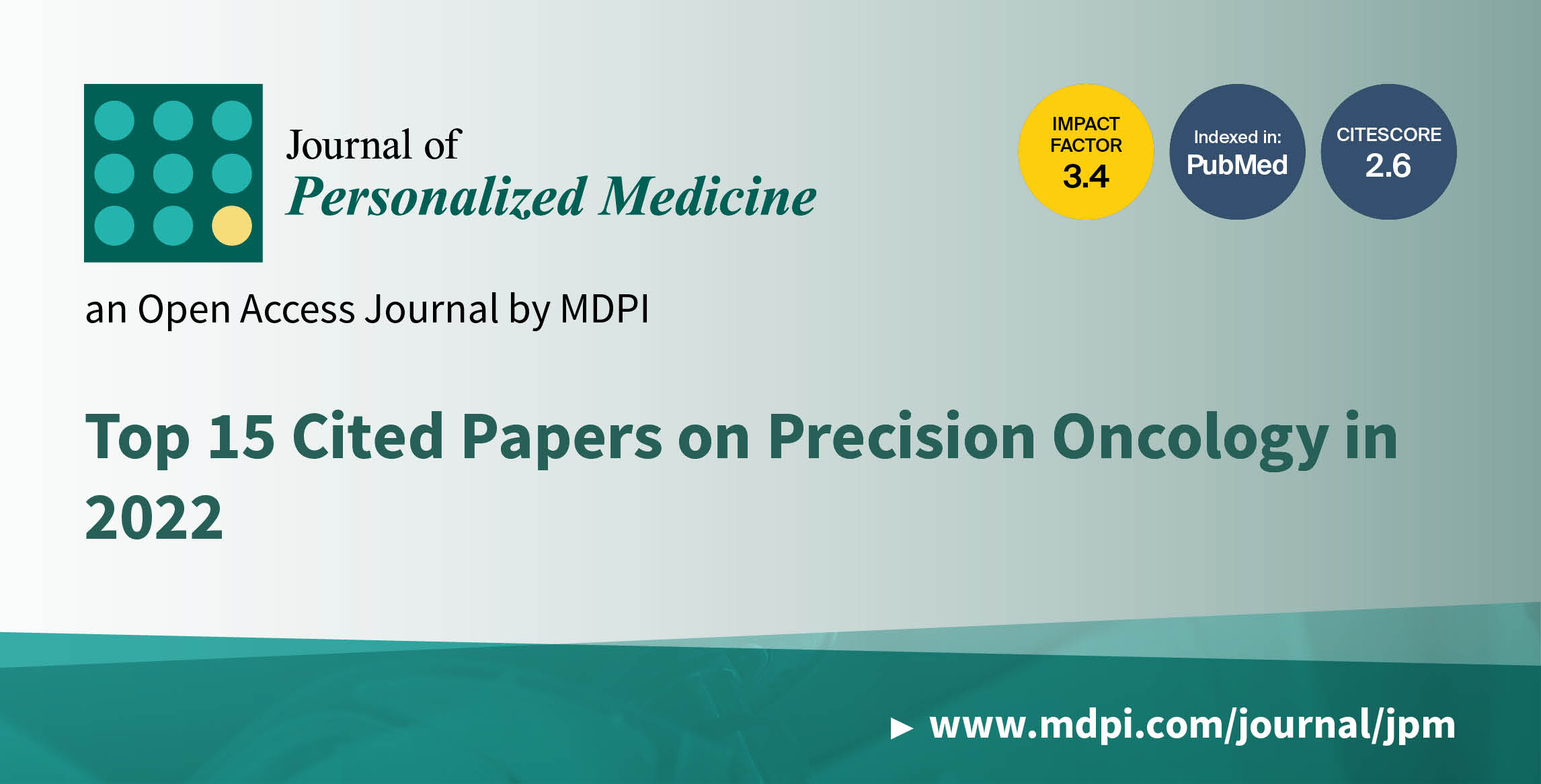 Journal of Personalized Medicine | Top 15 Cited Papers on Precision Oncology in 2022