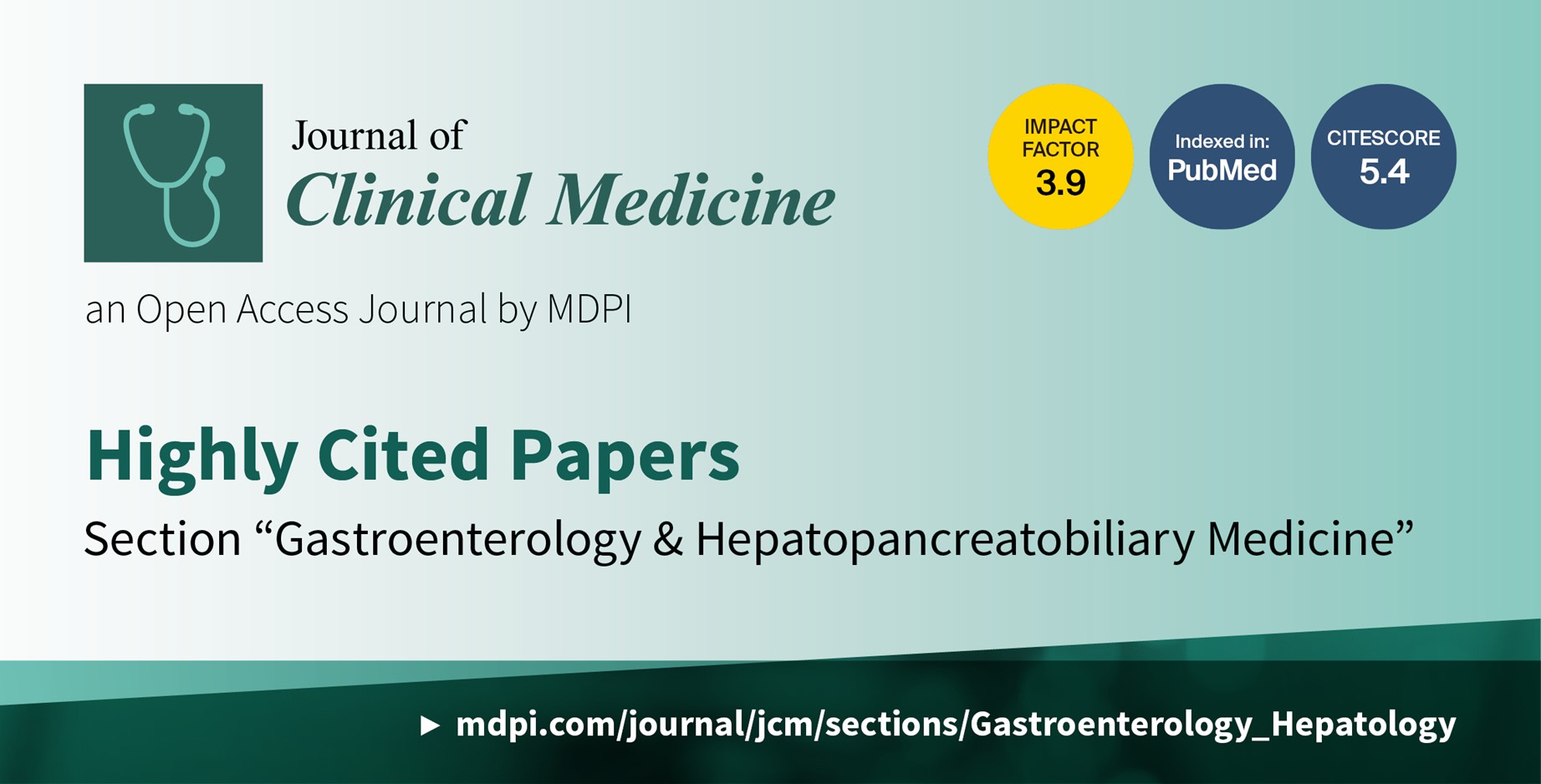 Journal of Clinical Medicine | Highly Cited Papers in the Section “Gastroenterology & Hepatopancreatobiliary Medicine”