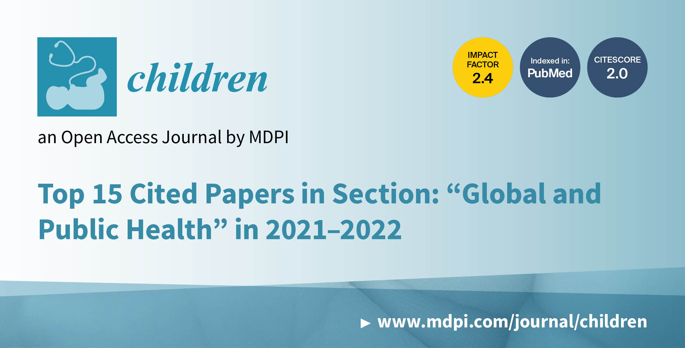 Children | Top 15 Cited Papers in 2021–2022 in the Section “Global and Public Health”