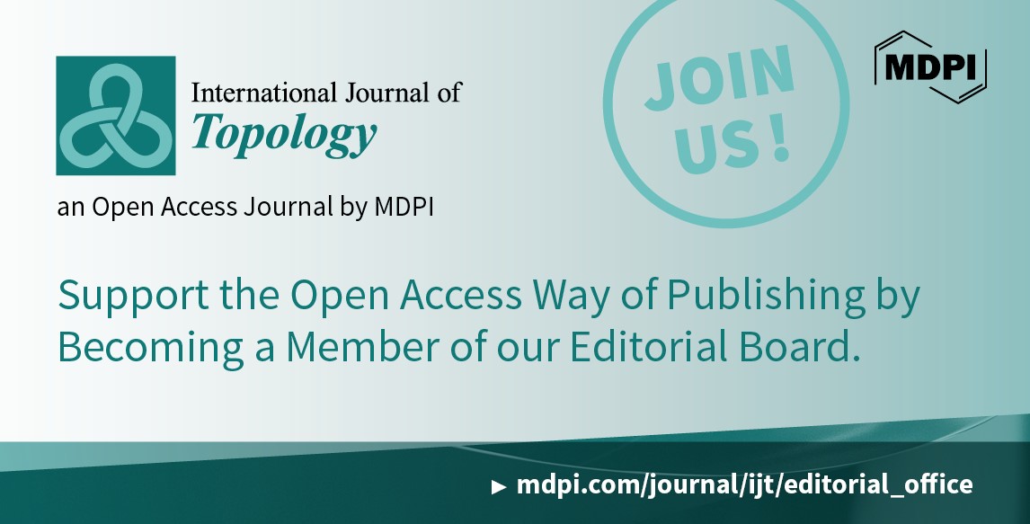 Recruiting Editorial Board Members for the International Journal of Topology