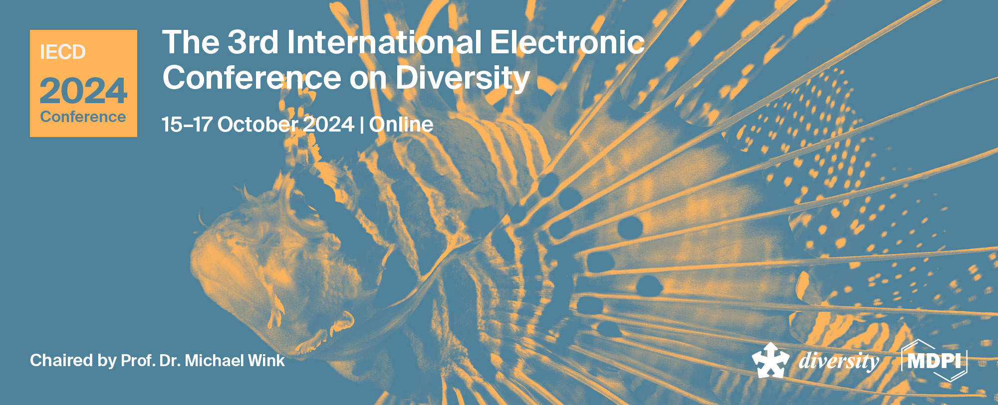 Meet Us Online at The 3rd International Electronic Conference on Diversity (IECD 2024), 15–17 October 2024