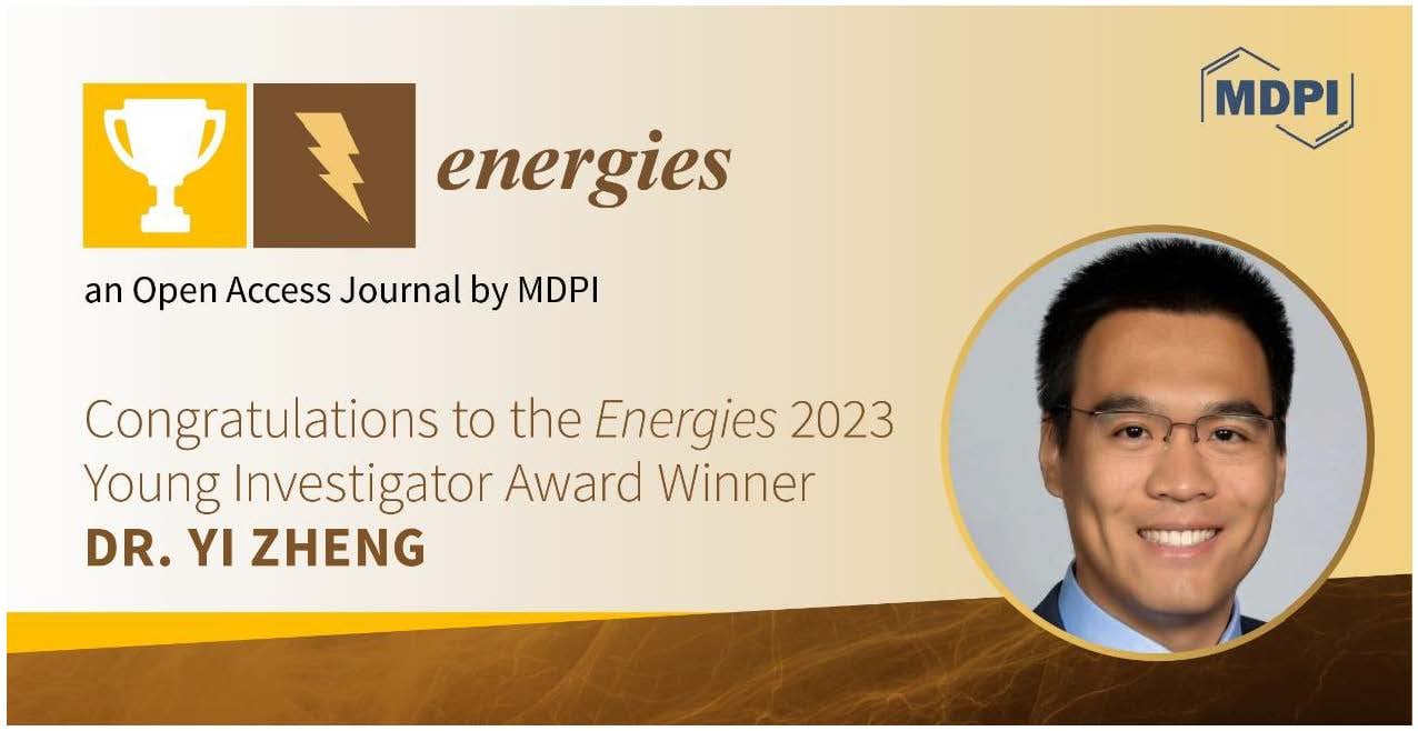 Energies 2023 Young Investigator Award—Winner Announced