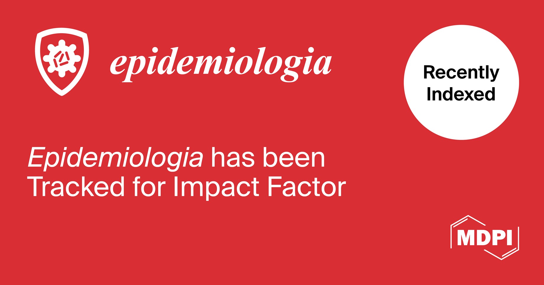 Epidemiologia Accepted into Emerging Sources Citation Index in Web of Science