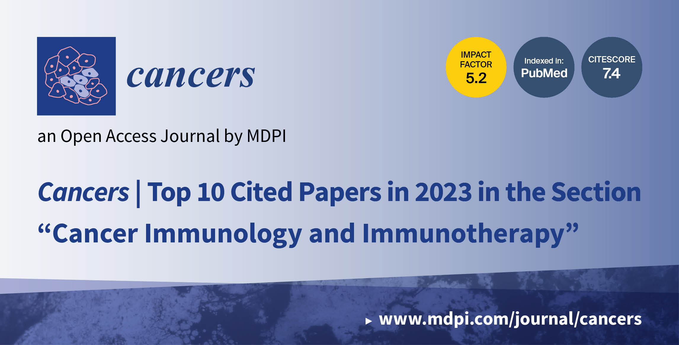 Cancers | Top 10 Cited Papers in 2023 in the Section “Cancer Immunology and Immunotherapy”