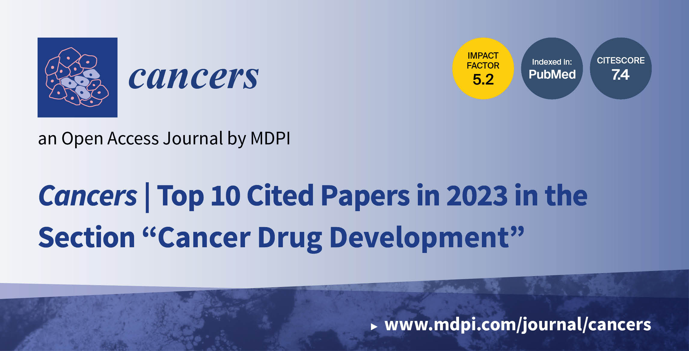 Cancers | Top 10 Cited Papers in 2023 in the Section “Cancer Drug Development”