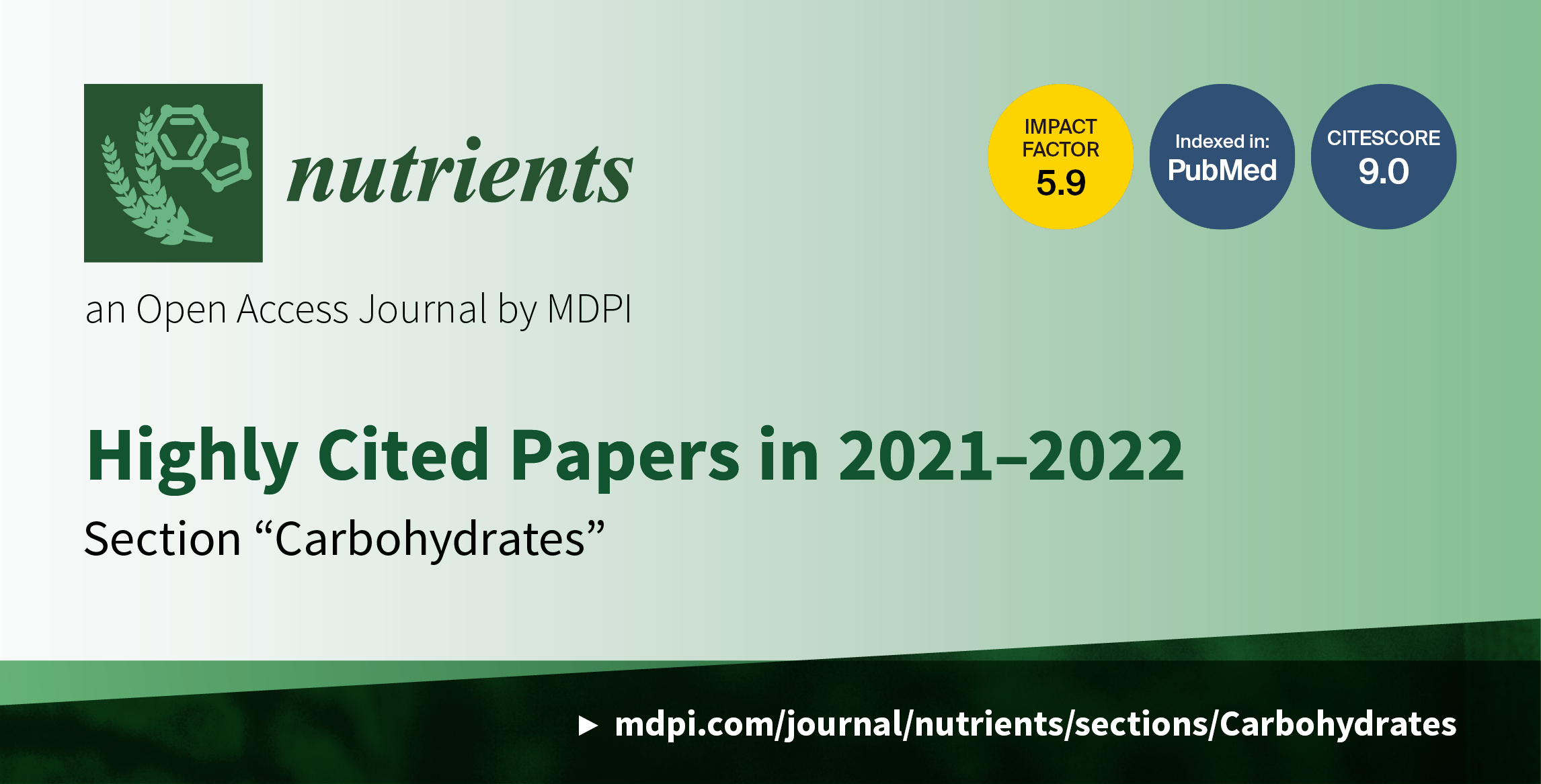 Nutrients | Highly Cited Papers in 2021–2022 in the Section “Carbohydrates”