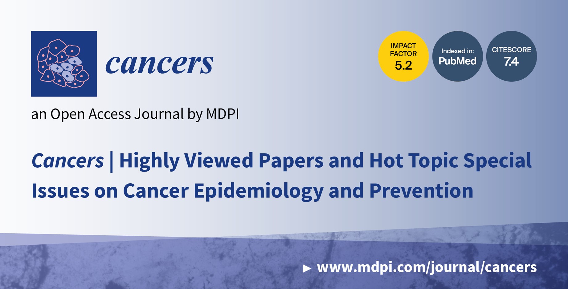 Cancers | Highly Viewed Papers and Hot Topic Special Issues on Cancer Epidemiology and Prevention