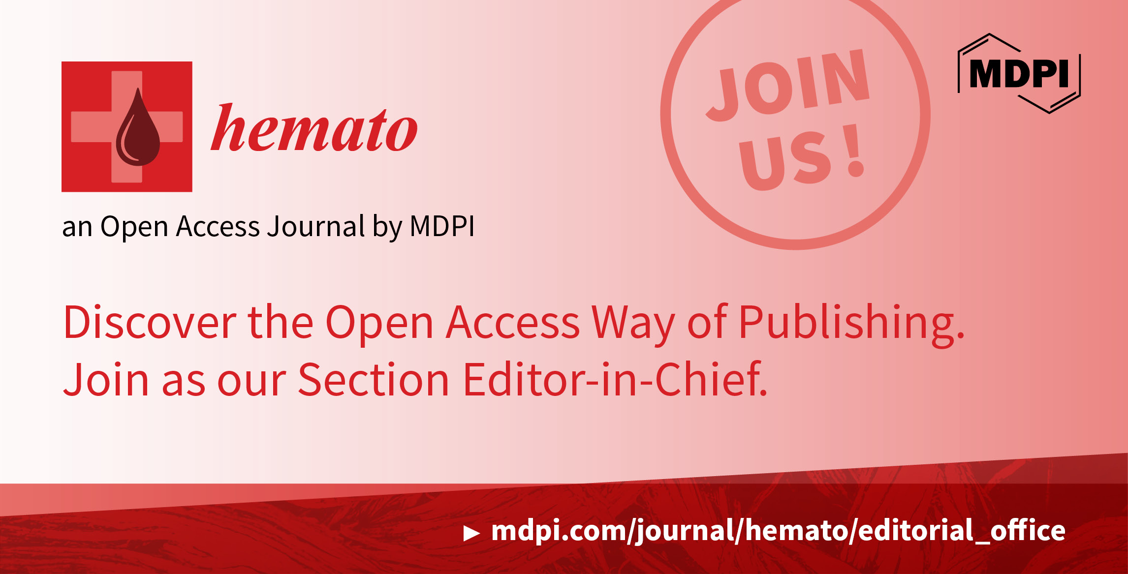 Recruiting Section Editors-in-Chief for Hemato