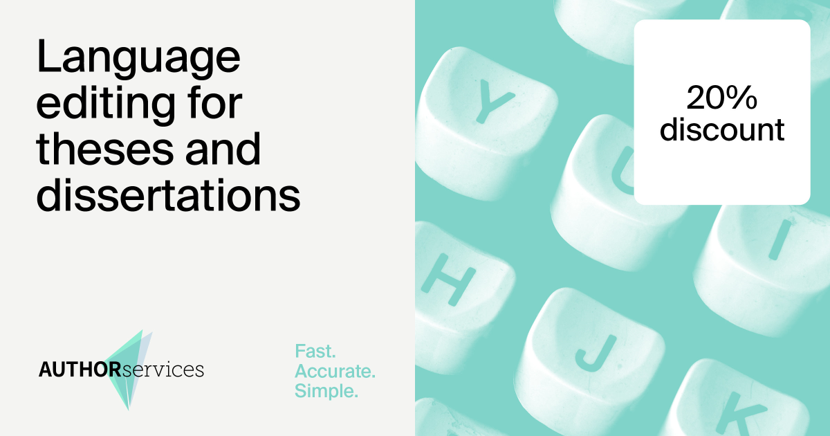 MDPI Author Services: Language Editing for Theses and Dissertations