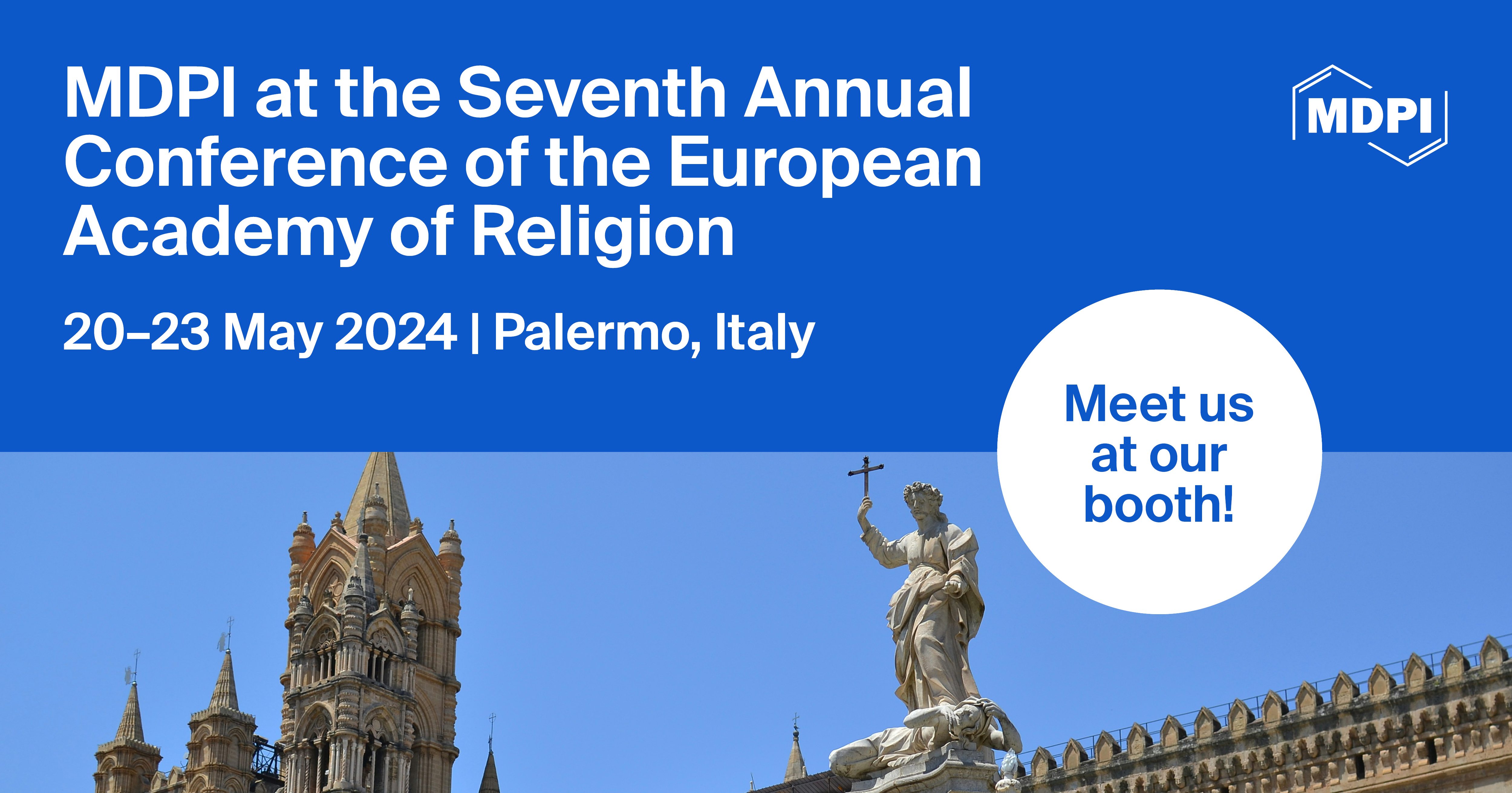 Meet Us at the Seventh Annual Conference of the European Academy of Religion (EuARe2024), 20–23 May 2024, Palermo, Italy