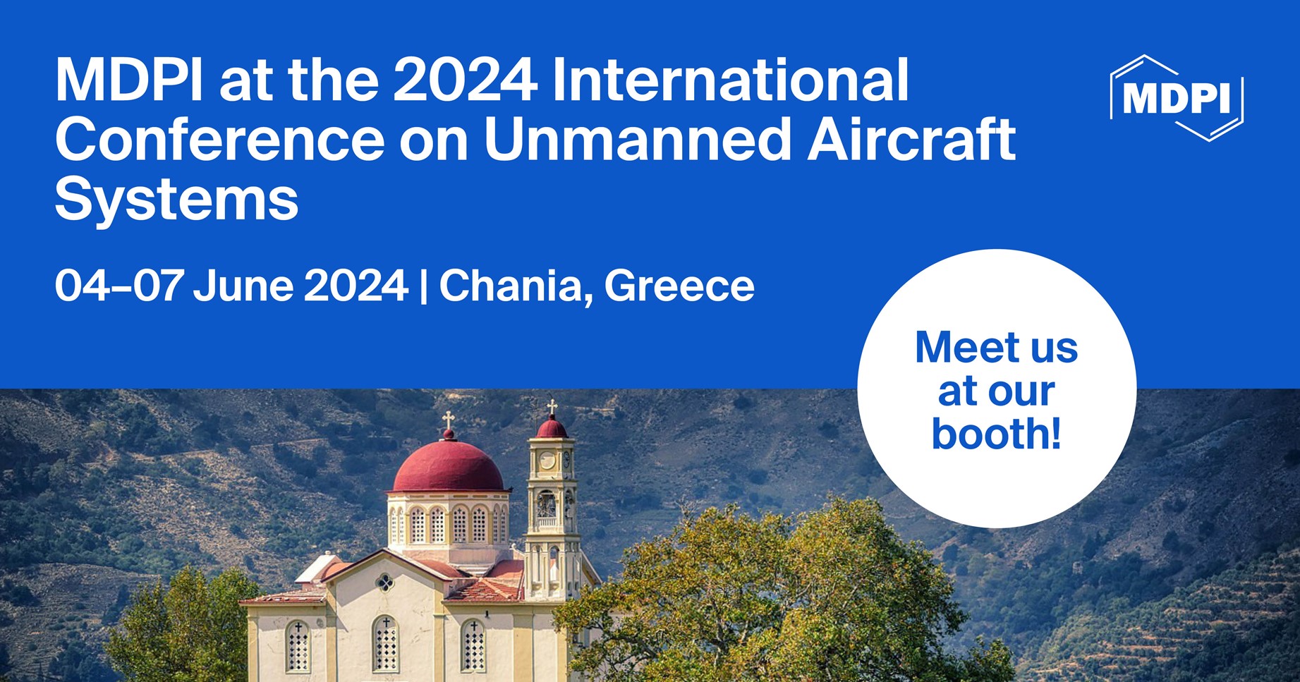 <strong>Meet Us at the 2024 International Conference on Unmanned Aircraft Systems, 4–7 June 2024, Chania, Greece</strong>
