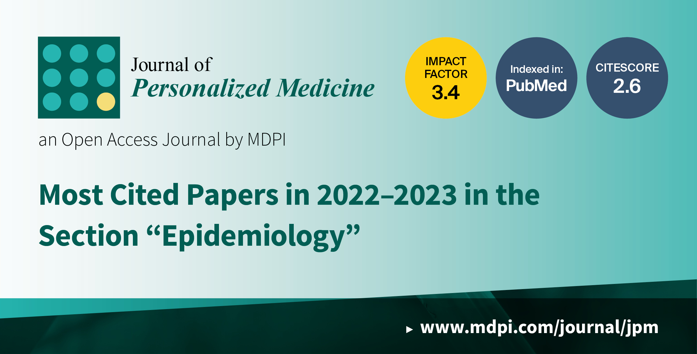 Journal of Personalized Medicine | Most Cited Papers in 2022–2023 in the Section “Epidemiology”