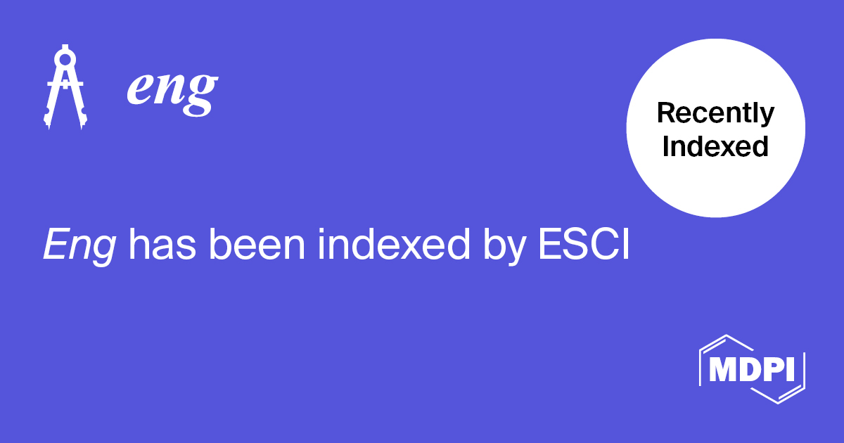 Eng Accepted into Emerging Sources Citation Index in Web of Science