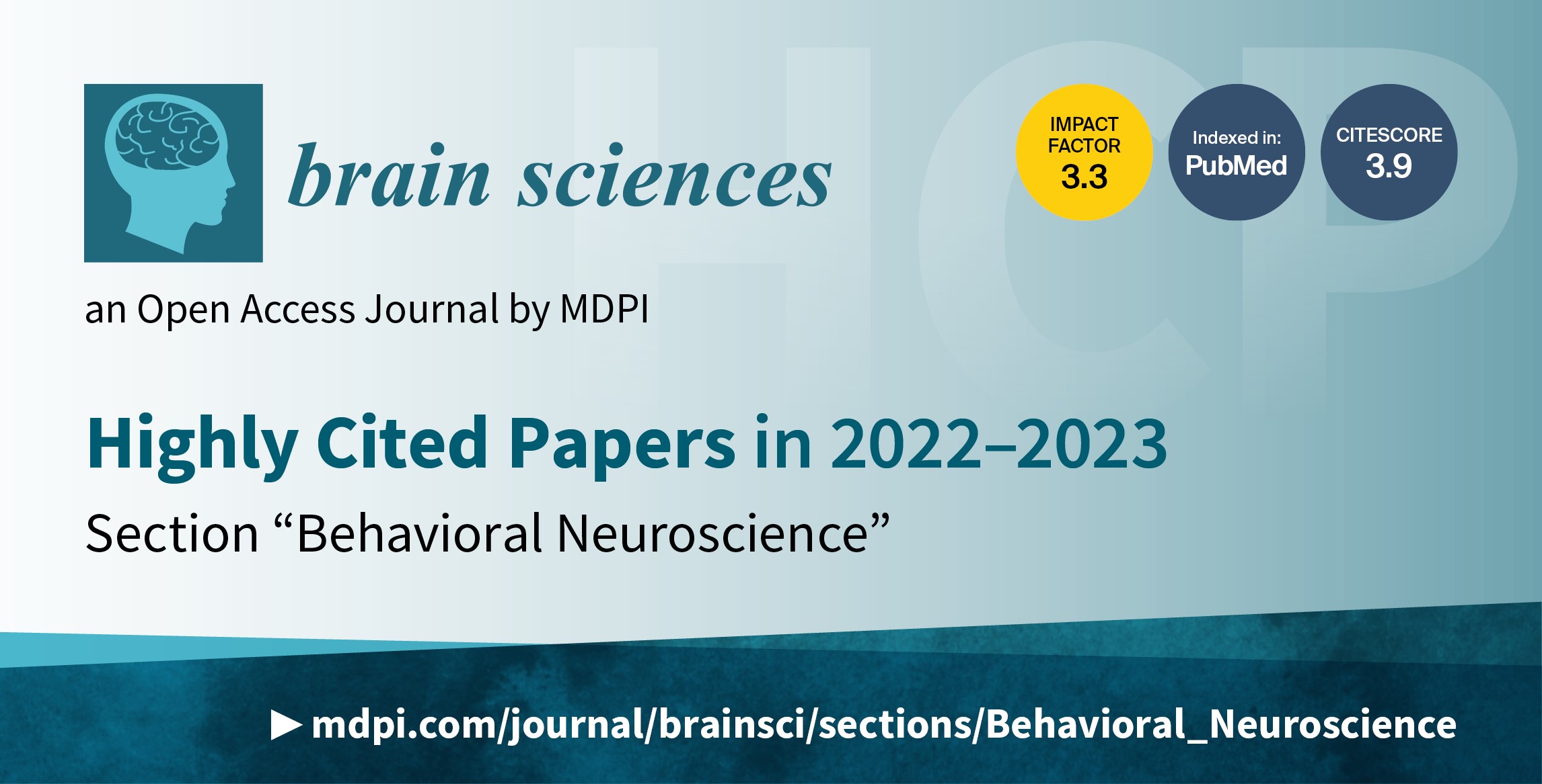 Brain Sciences | Highly Cited Papers in 2022–2023 in the Section “Behavioral Neuroscience”