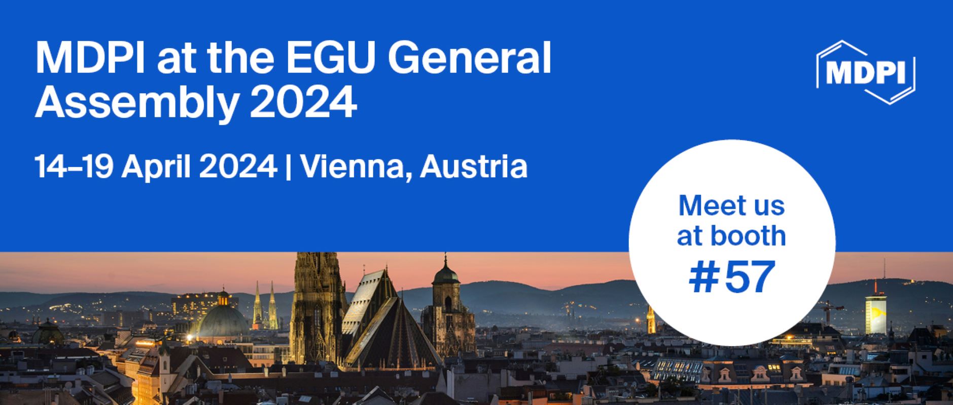 Meet Us at the EGU General Assembly 2024, 14&ndash;19 April 2024, Vienna, Austria