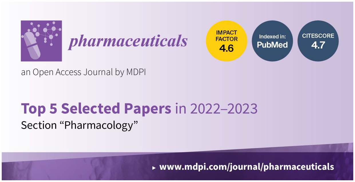 Pharmaceuticals | Top 5 Selected Papers in 2022–2023 in the Section “Pharmacology”