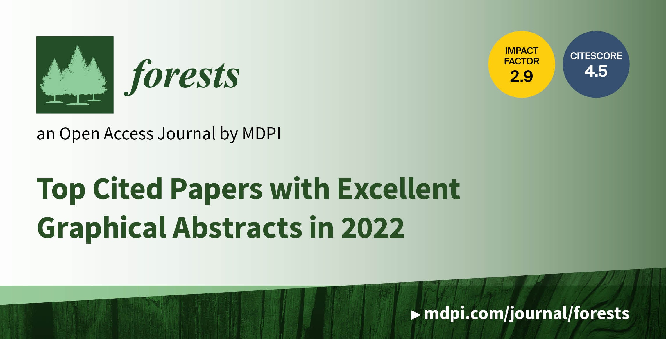 Forests | Top Cited Papers with Excellent Graphical Abstracts in 2022