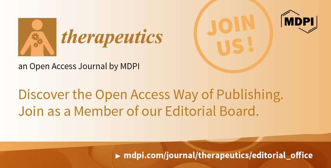 Recruiting Editorial Board Members for Therapeutics
