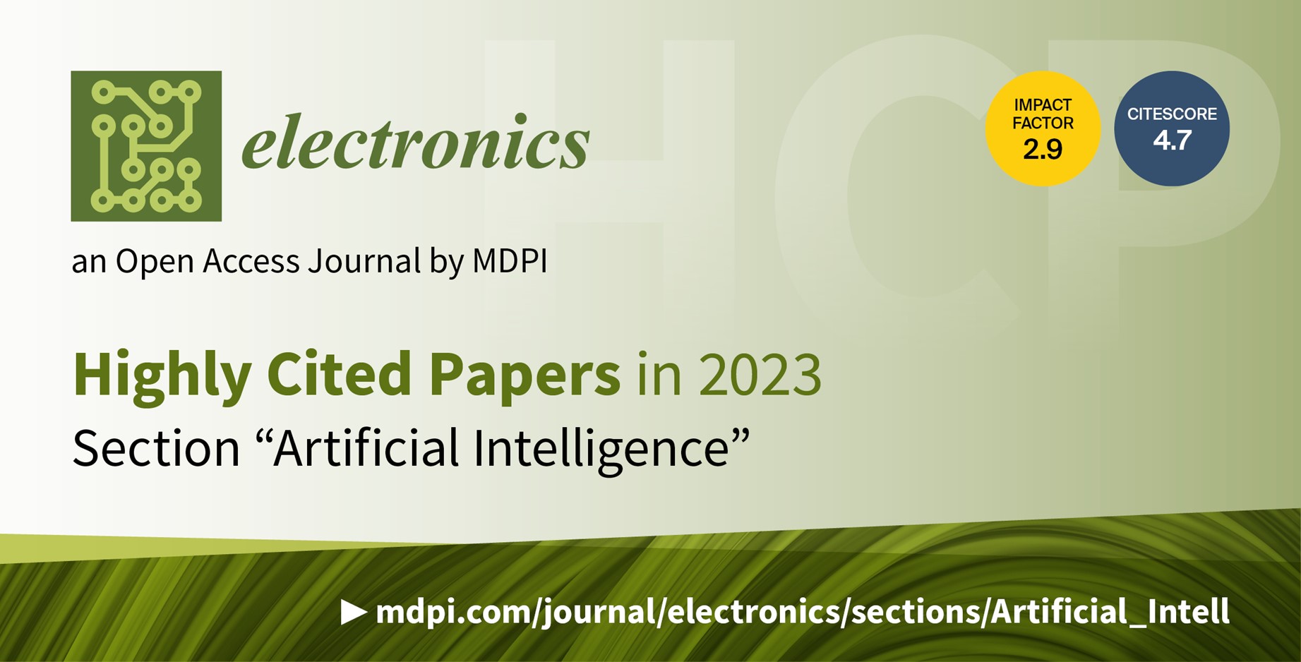 Electronics | Highly Cited Papers in 2023 in the Section “Artificial Intelligence”