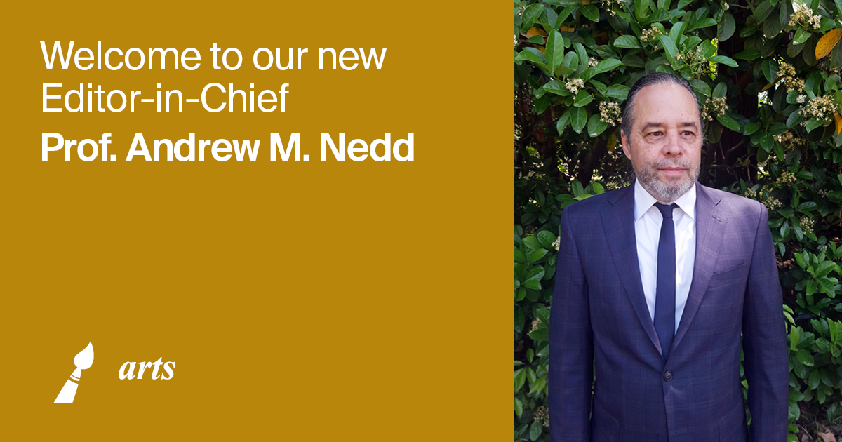 Prof. Andrew M. Nedd Appointed Editor-in-Chief of Arts