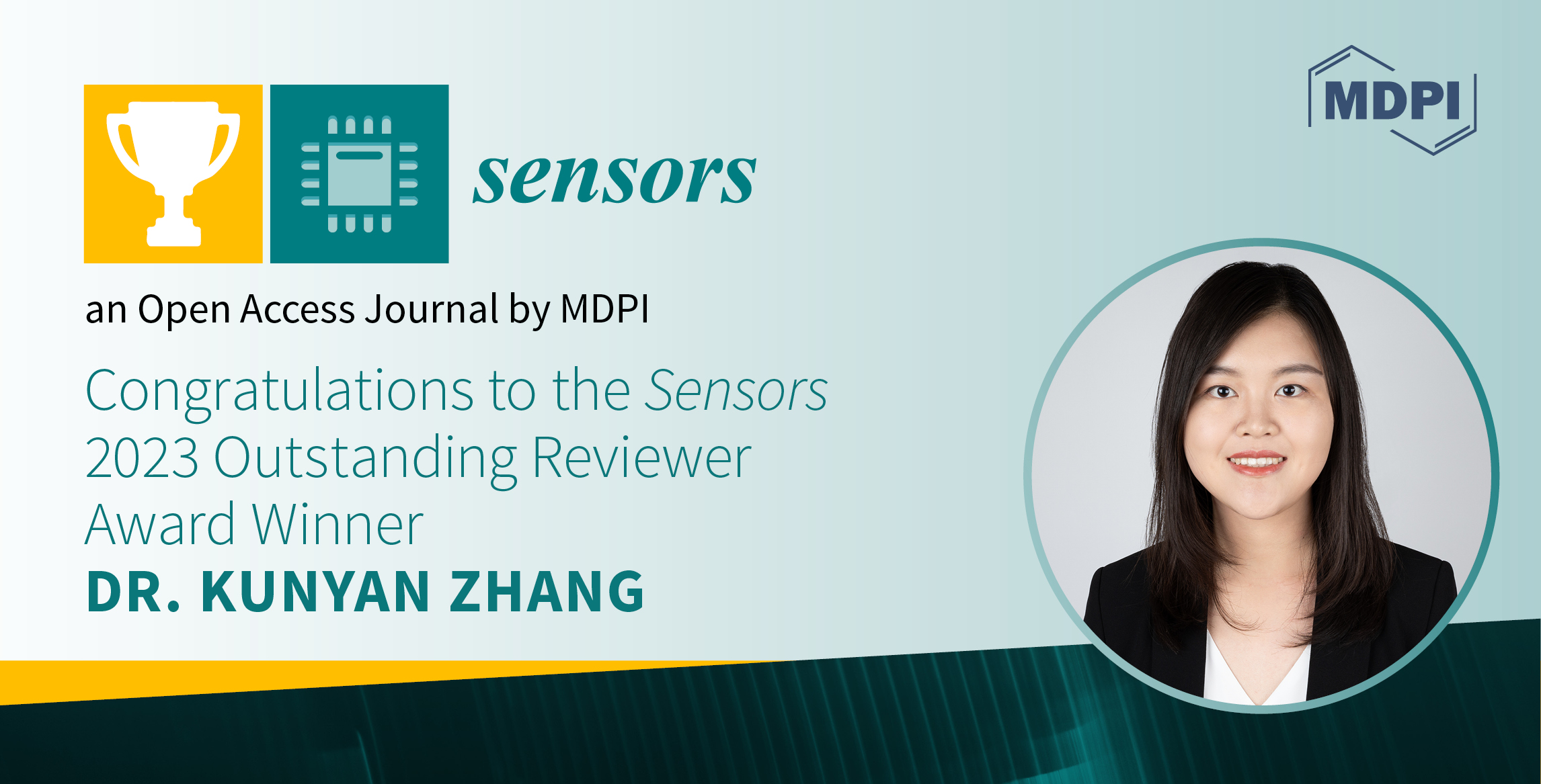 <strong>Interview with Dr. Kunyan Zhang&mdash;Winner of the <em>Sensors</em> 2023 Outstanding Reviewer Award</strong>