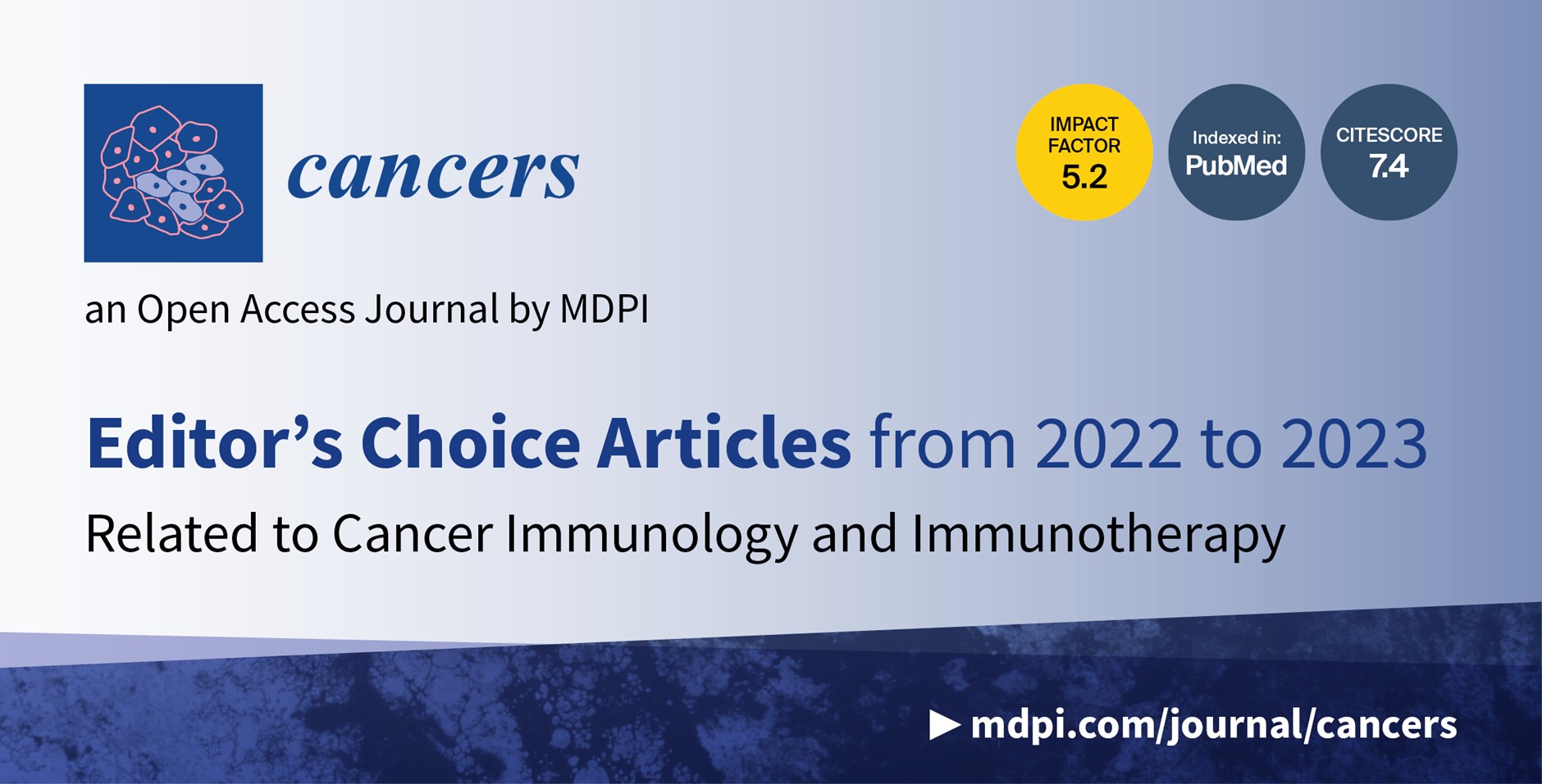 Cancers | Editor’s Choice Articles from 2022–2023 Related to Cancer Immunology and Immunotherapy