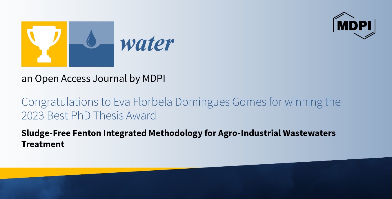 Water 2023 Best PhD Thesis Award—Winner Announced