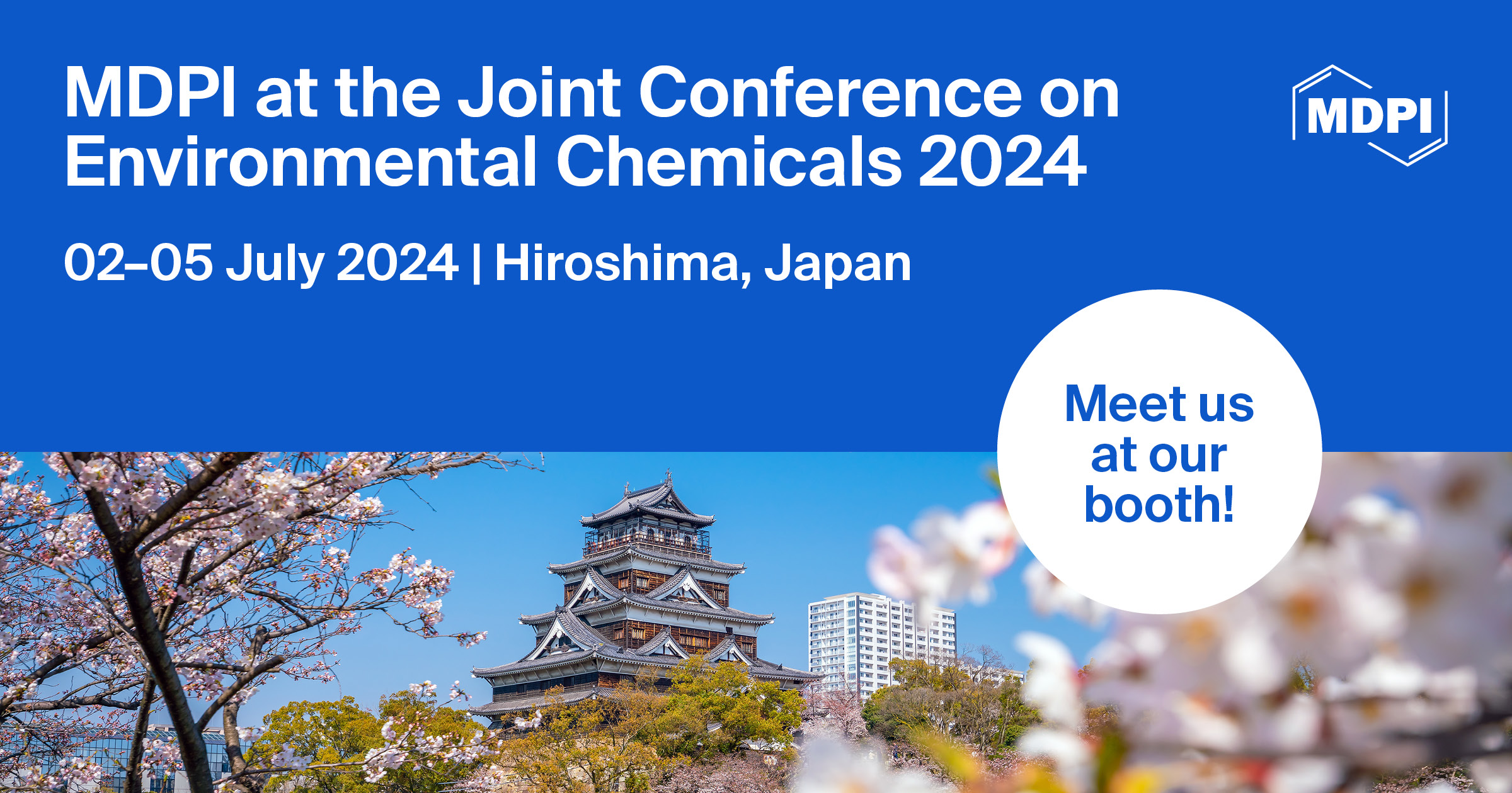 Meet Us at the Joint Conference on Environmental Chemicals 2024, 2–5 July 2024, Hiroshima, Japan