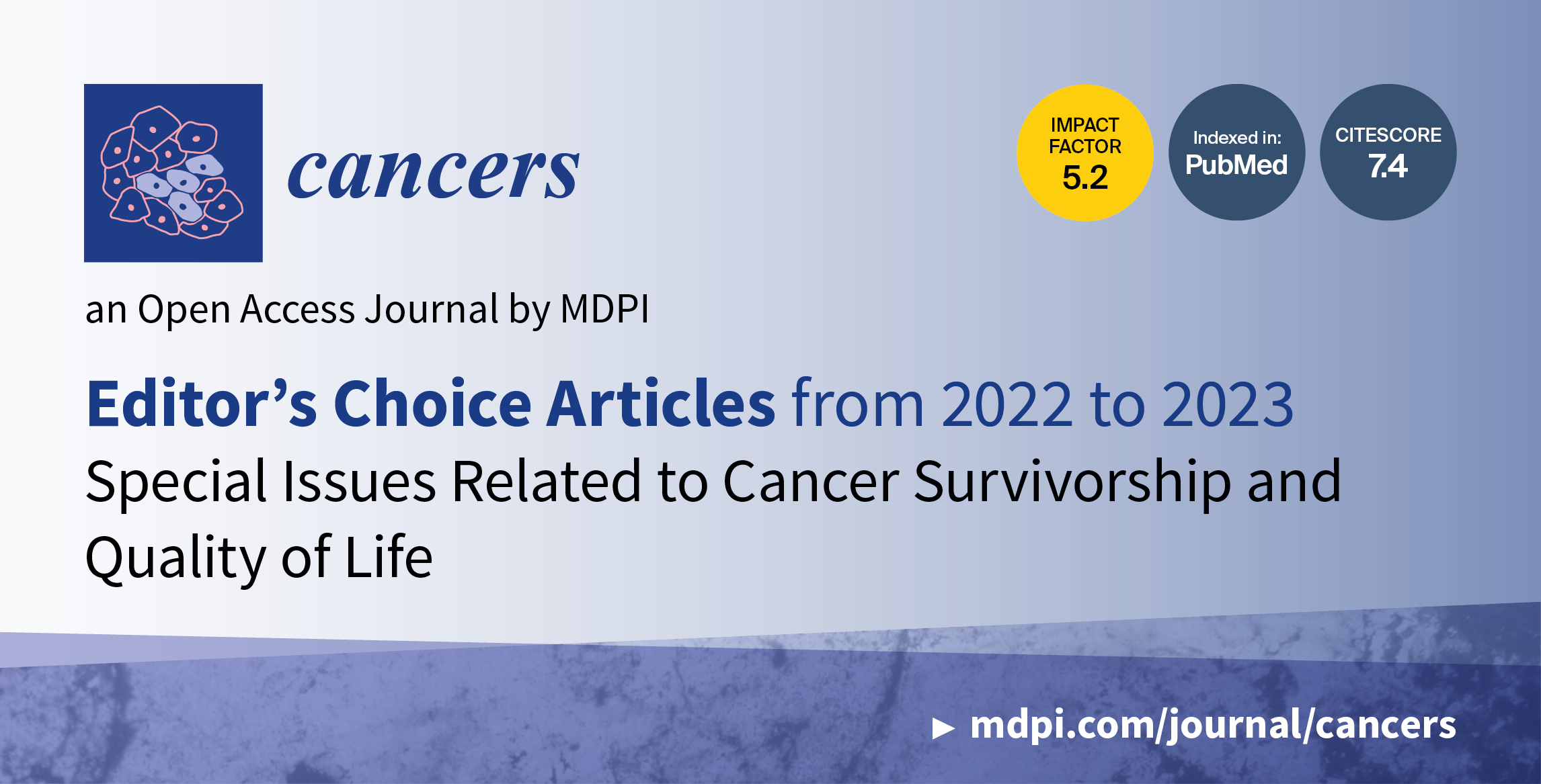 Cancers | Editor’s Choice Articles and Special Issues from 2022 to 2023 Related to Cancer Survivorship and Quality of Life