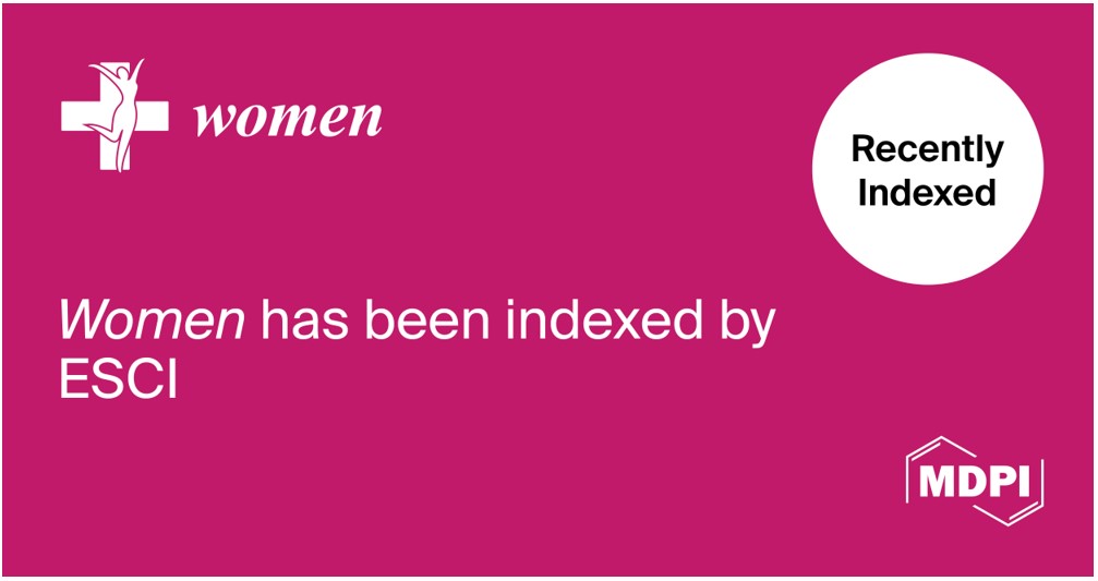 Women Accepted into Emerging Sources Citation Index in Web of Science