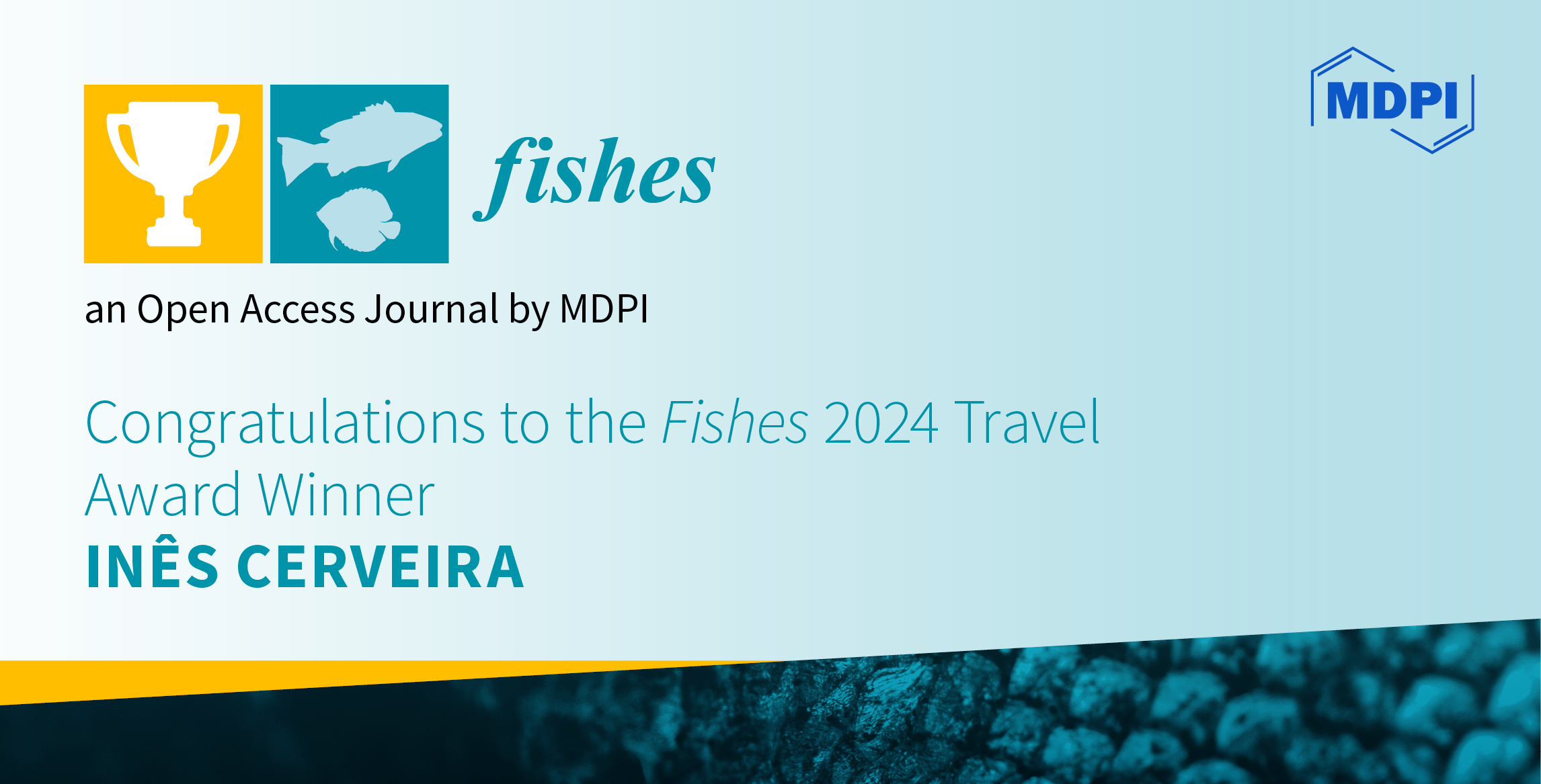 Fishes 2024 Travel Award—Winner Announced