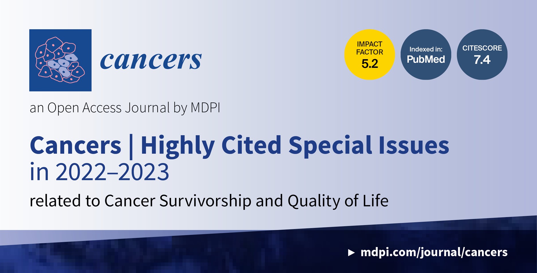 Cancers | Highly Cited Special Issues in 2022–2023 Related to Cancer Survivorship and Quality of Life