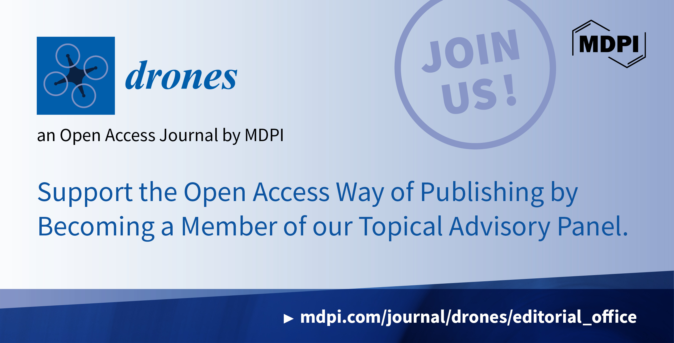 Recruiting Topical Advisory Panel Members for Drones