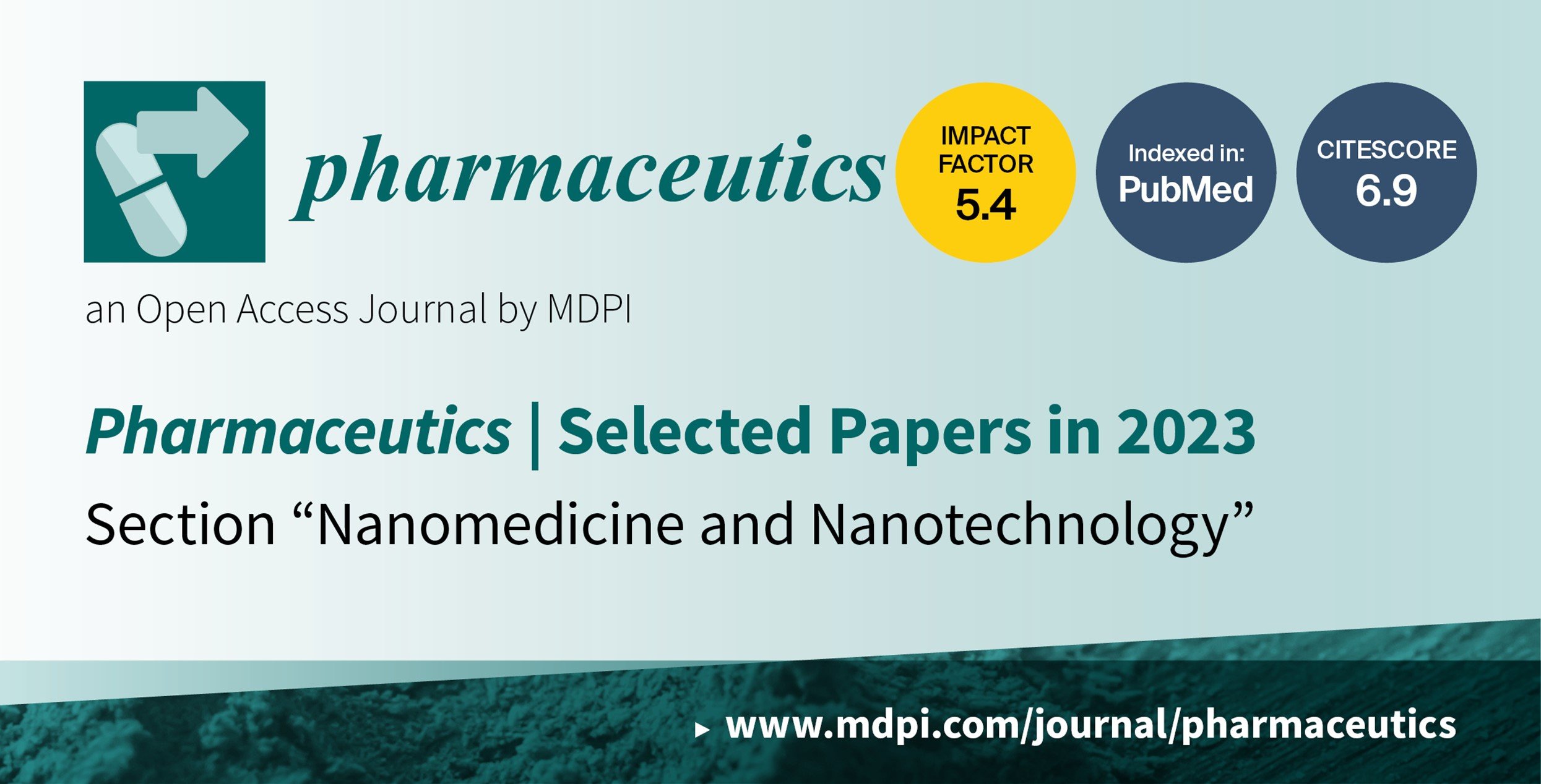 <em>Pharmaceutics</em> | Selected Papers in 2023 in the Section “Nanomedicine and Nanotechnology”