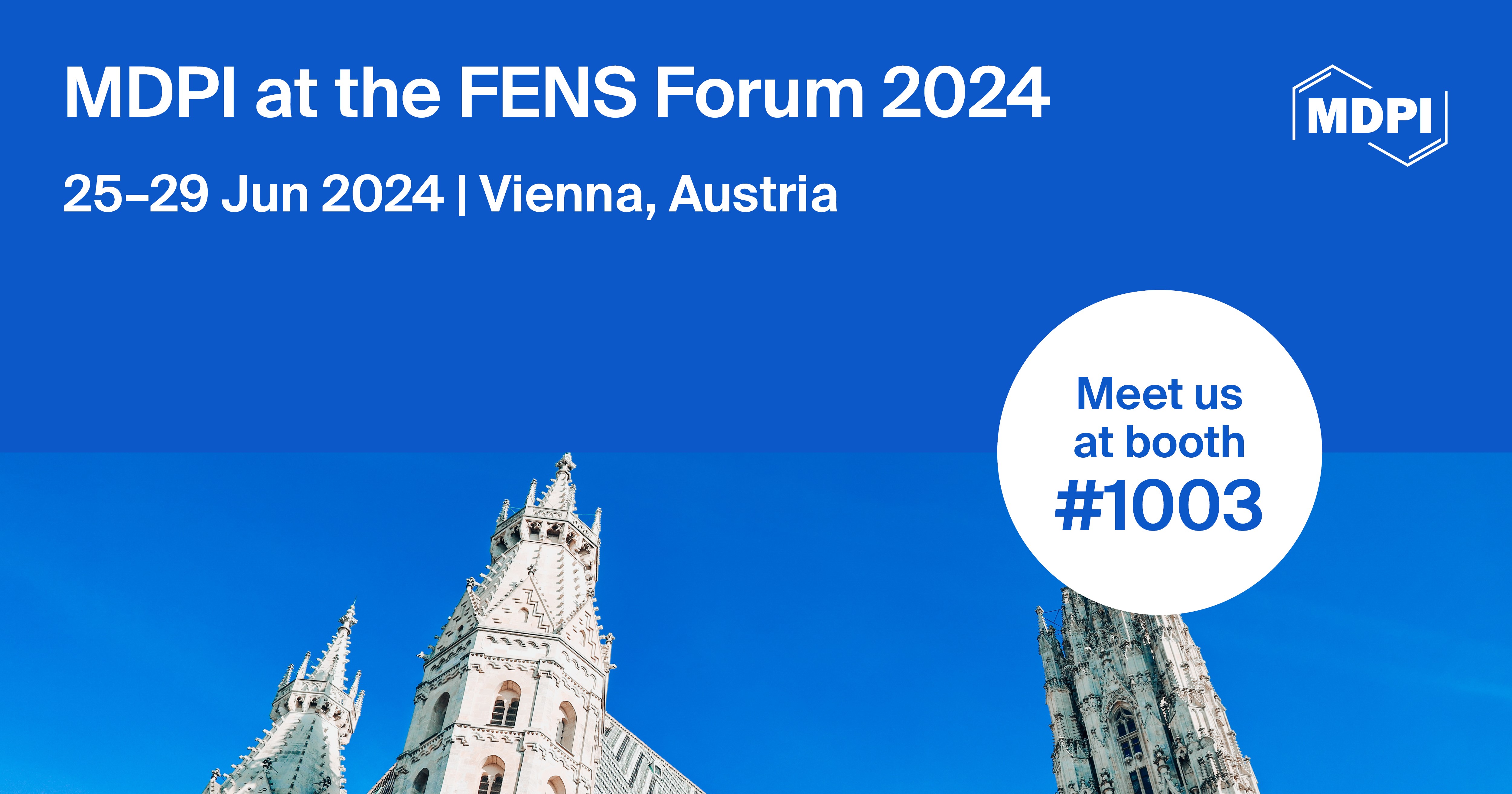 Meet Us at the FENS Forum 2024, 25–29 June 2024, Vienna, Austria