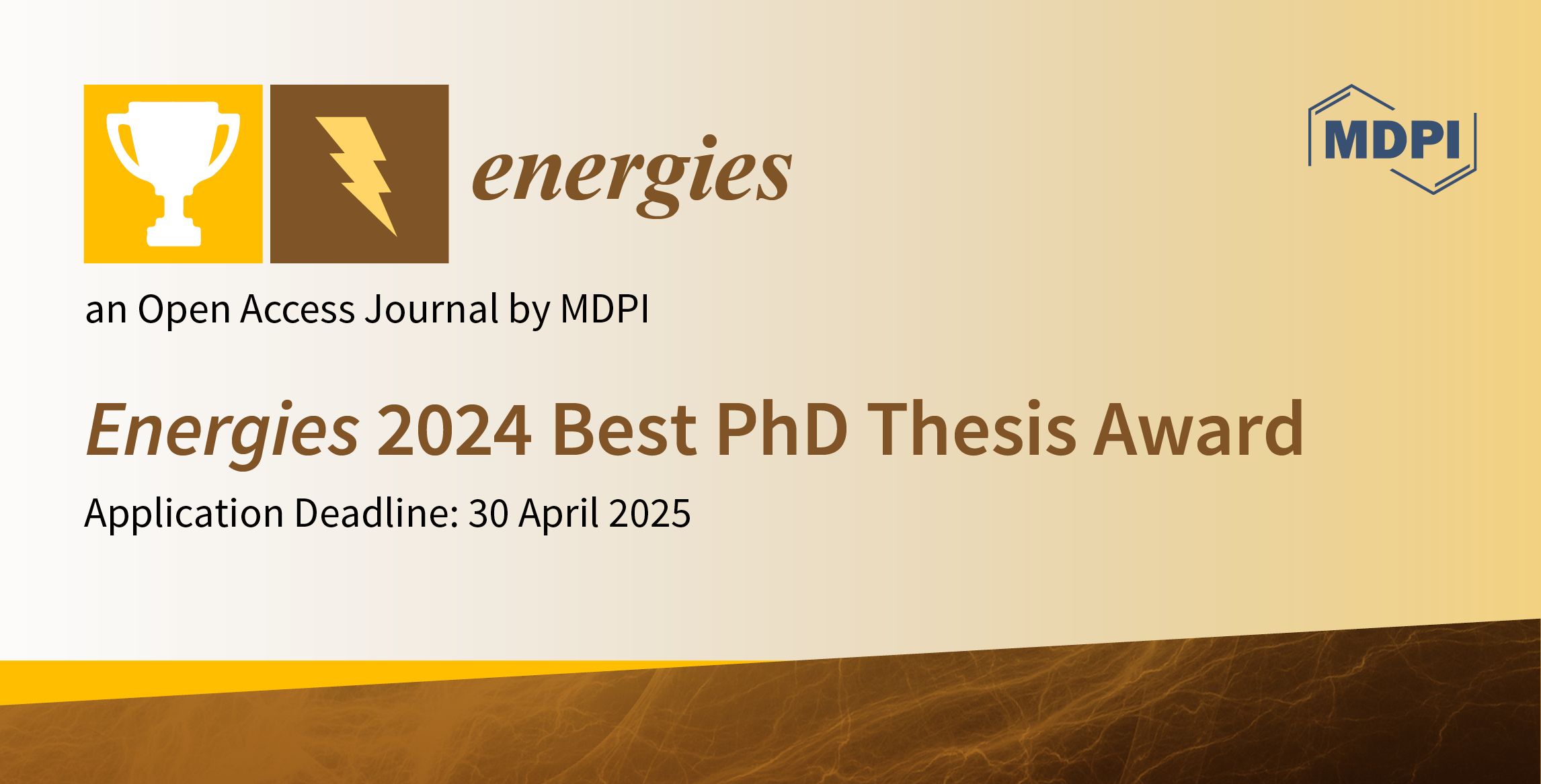 Energies 2024 Best Ph.D. Thesis Award—Open for Applications