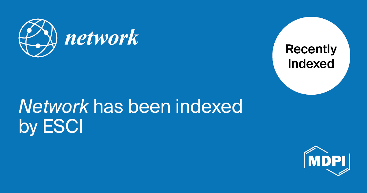Network Accepted into Emerging Sources Citation Index in Web of Science