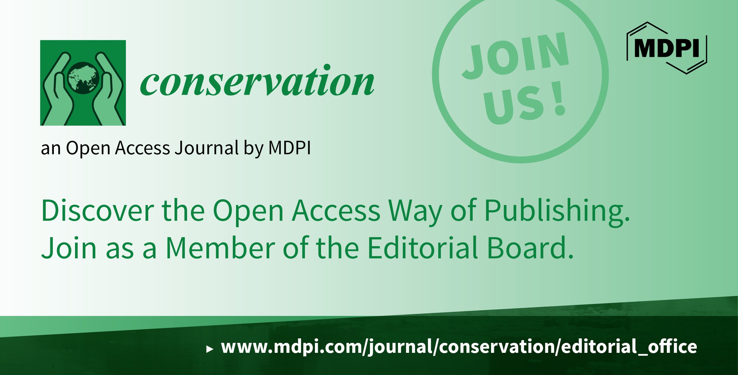 Recruiting Editorial Board Members for Conservation