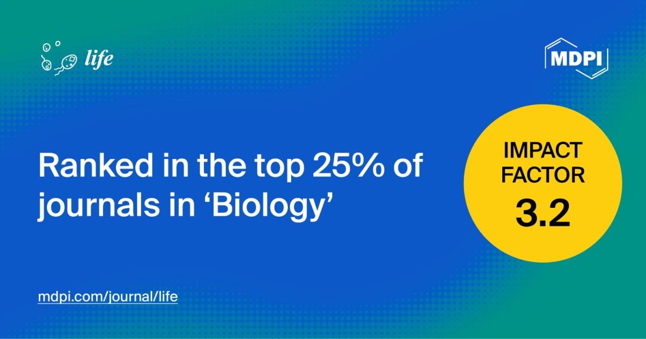 Life Receives an Updated Impact Factor of 3.2