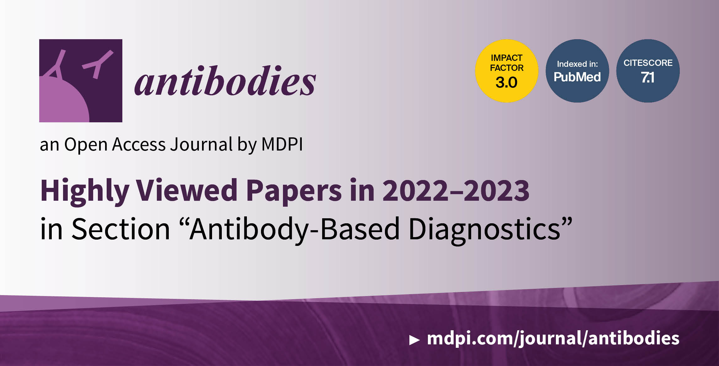 <strong><em>Antibodies</em> | Highly Viewed Papers in 2022&ndash;2023 in Section the &ldquo;Antibody-Based Diagnostics&rdquo;</strong>